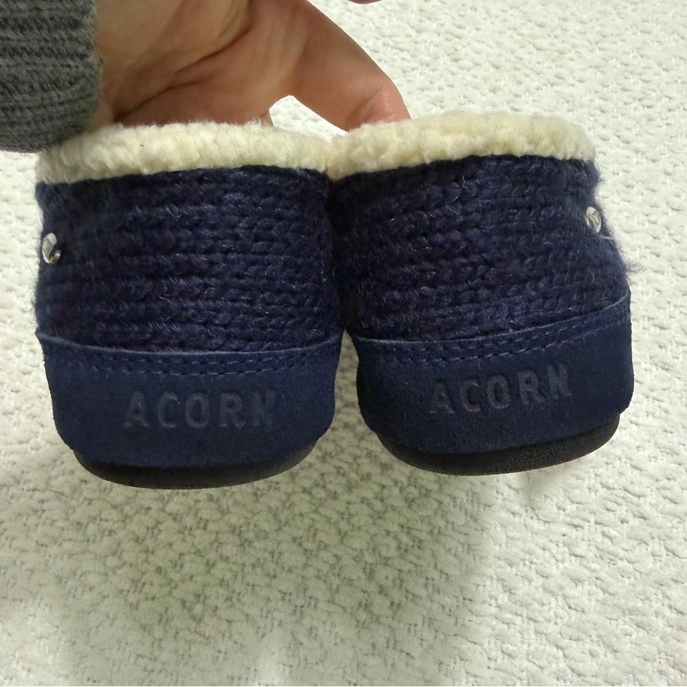 Acorn Nordic Moccasin Slippers Women’s Size 6.5-7.5 NWT - Picture 6 of 14